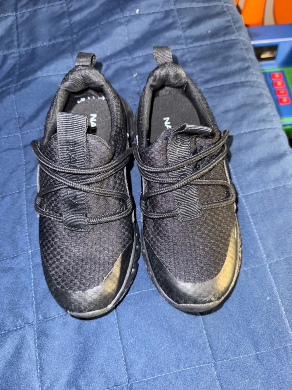 Nautica Kids Black Athletic Sneakers